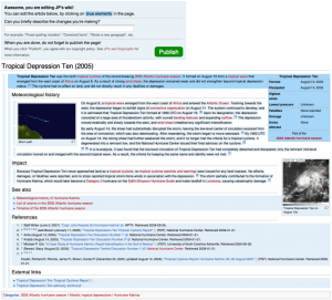 In-line editor
