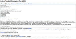 Traditional wikitext editor Traditional wikitext editor